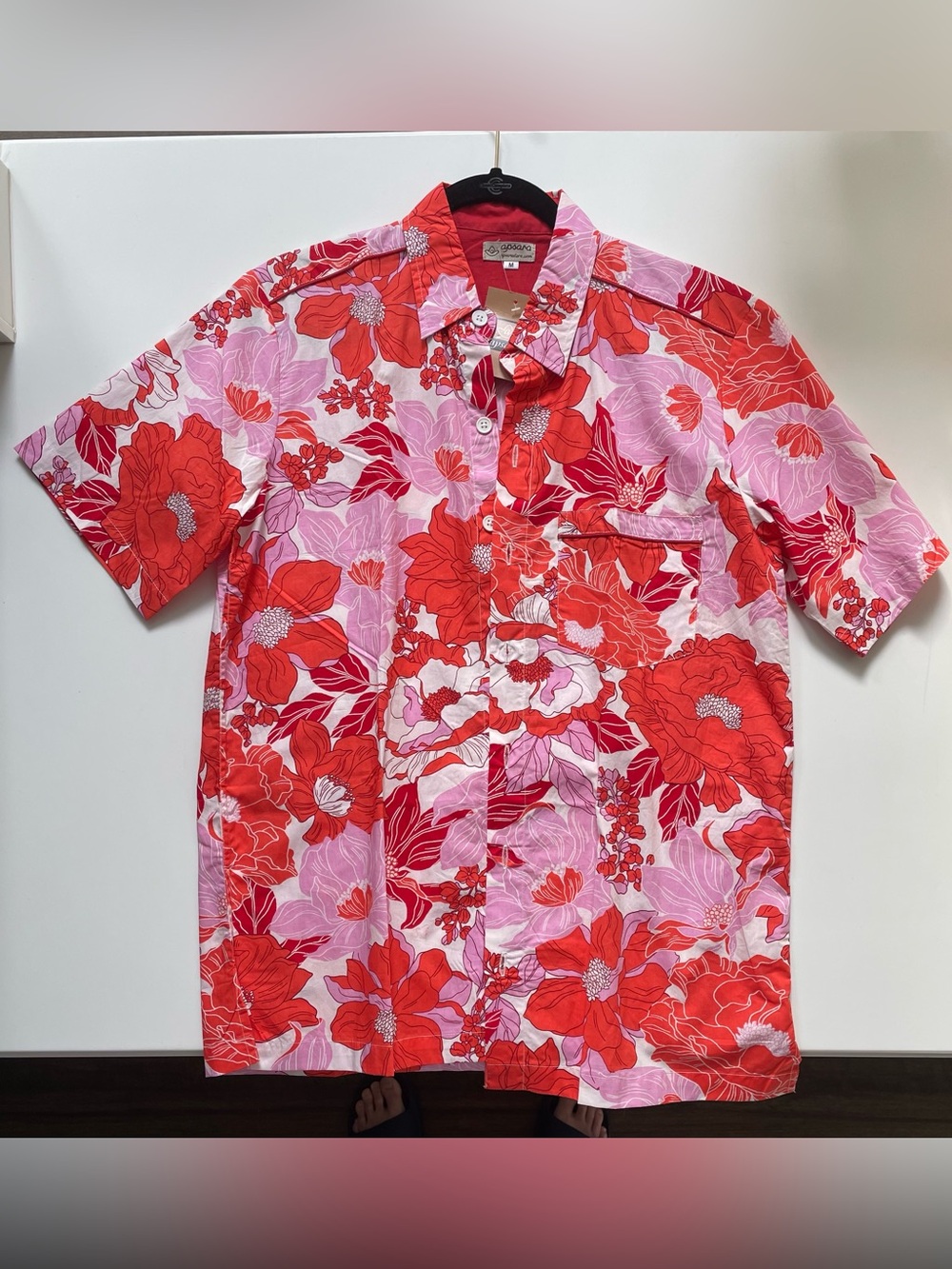 Men’s Tropical Hawaiian Island Cruise Shirt Sz Medium NEW WITH TAG Short Sleeve